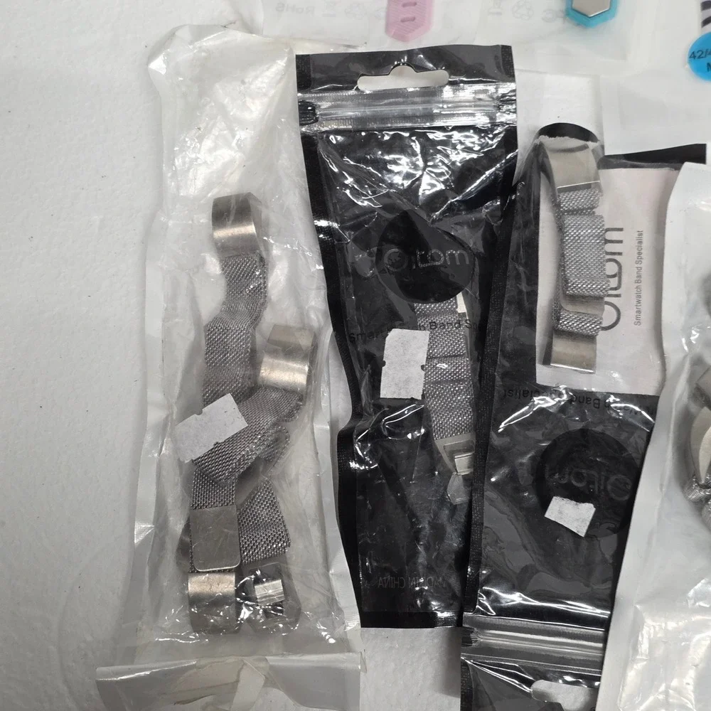 Lot of 30+ Smartwatch Bands for Fitbit Apple Watch Silicone Mesh Metal Mixed